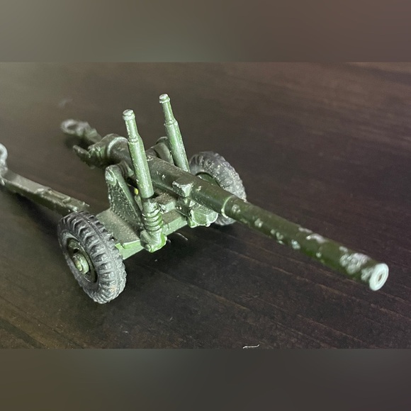 DINKY TOYS # 692 5.5 Medium Gun diecast - Picture 5 of 8